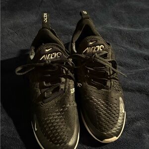 Nike Air 270 Black Athletic Shoes